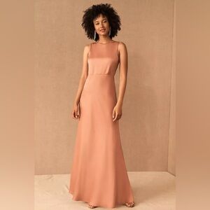 NWT Sachin & Babi BHLDN Beckett Satin Maxi Dress